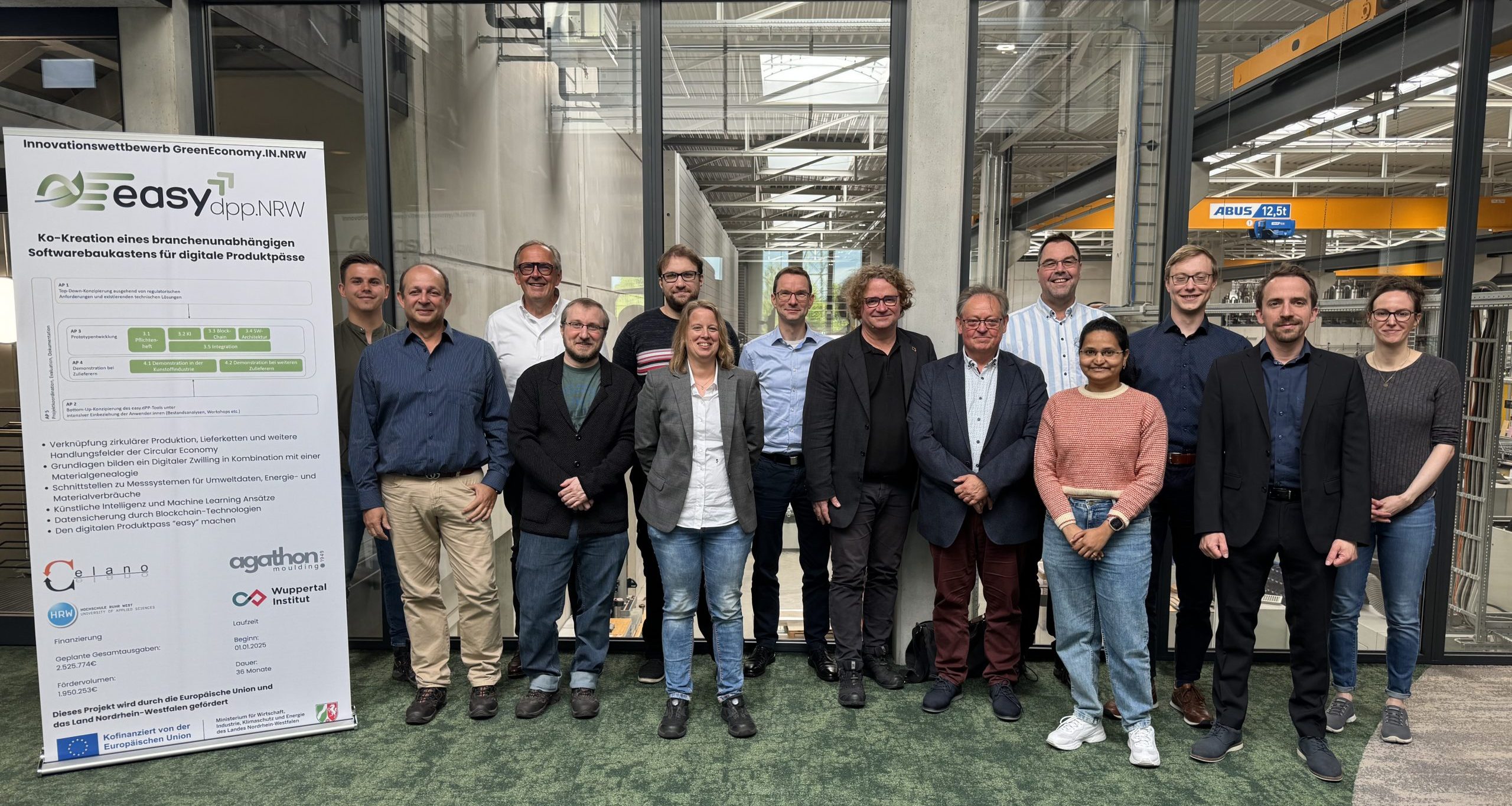 easyDPP Aktuelles - Projektteam von easyDPP beim 3. Projekttreffen bei agathon